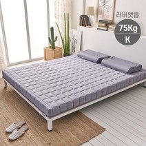 러버앳홈 미디엄 천연라텍스 매트리스 10cm - 킹