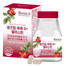 본트비 로즈힙 퓨레 엘라스틴 36g, 1개, 60정