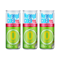 나랑드사이다 그린애플 245ml 20캔, 단품