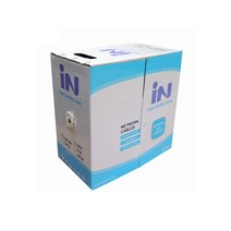 인네트 CAT.5E UTP 랜 케이블 300M 회색 IN-5UTP300MG, gray, 1개