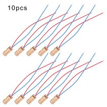 레이저자 레벨기삼각대 레이저수평기 5/10pcs 소형 레이저 다이오드 650nm Diodo 빨간 점 회로 4.5V 50 mW 조정 가능한 단위 포인터 시력 구리 머리, [02] 10pcs
