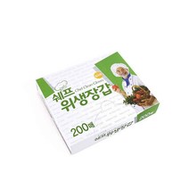 달숲봉봉 일회용 비닐장갑 200매 1회용위생장갑 1회용비닐장갑