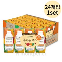 상하목장 유기농 주스 사과오렌지케일, 3000ml, 4개