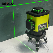 KOISS 코이스레벨기 3D 6배 밝기 그린레이저 KL-3MGA, 1개