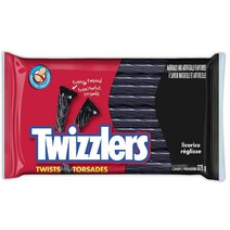 트위즐러 TWIZZLERS 트위스트 리커리쉬 감초 츄이 캔디 미국 캔디 추천 사무실 카페 젤리 375g
