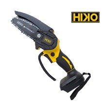 하이코 4인치 충전 체인톱 HUC100Z 18V 기계톱 전기톱