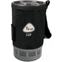 젯보일 Jetboil 1리터 플럭스링 톨 스페어 컵 캠핑 스토브 시스템, 기본, 1개