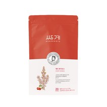 [쌍계명차 본사공식] 신파우치 체리 루이보스 (20티백) 그린 루이보스에 체리 블루베리 딸기 등 과일을 블렌딩, 24g, 1개, 20개입