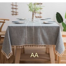 빈티지 테이블 보 홈 카페 소품 촬영 용품 집들이, 140 * 220cm, AB