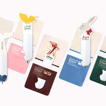 세계문학 북마크 볼펜 책갈피 독서용품, 이상한나라의앨리스