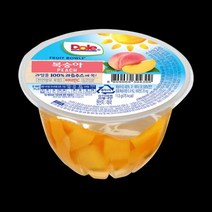 후룻볼 복숭아 DOLE 113g, 단품, 단품