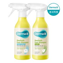 더마비 [더마비] 데오프레쉬 풋샴푸 클린코튼 400ml+포레스트 400ml, 1세트