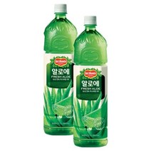 맛있는롯데 델몬트 알로에 1.5L 6PET사무실 대용량 업소용 식당용 간식 소스, 1, 1