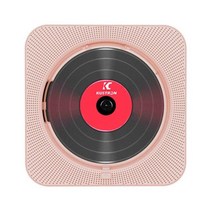 휴대용 CD 플레이어 블루투스 스피커 스테레오 led 화면 벽 마운트 음악 with ir remote control fm radio, 909팩