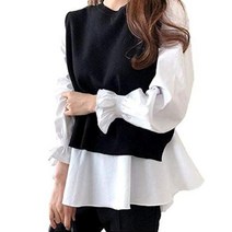 Maison de TAO (메종드 타오) 방 입고 노인 의상 서양 음악 한국 사바게 통학 여름 방학 여행 육상 웨어로드 장인 중학생 승마 일본 음악 카메라 화장품 게임 수석 독일 2021 펑크 피아노 큰 빅 정리 구매 출산 모리 걸 호 (흰색 × 검정색 XL)