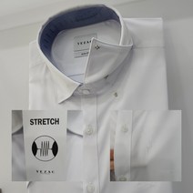 예작 예작 23S/S 화이트 신축성좋음/비침없음/스냅단추 슬림핏 반팔셔츠 YJ3MBS256