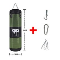 사람형샌드백 가정용샌드백 권투 훈련 행잉 boxing sandbag muay boxer training hanging kick fitness muscle training mma, 녹색 80cm