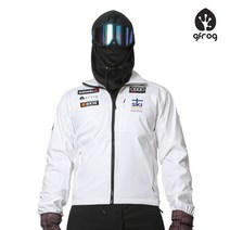 GFROG 지프로그 베스 스키복 보드복 미들자켓 화이트 남여공용