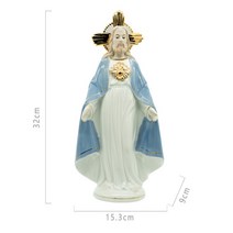 기독교 천주교 카톨릭 성모마리아상 예수 성당 미니 성모상 장식품 용품 예수상 선물 전도, I