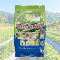 기찬무배추 가을 김장 배추 전용 비료 갓 알타리 무 영양제 무 조피현상예방 속썩음병 배추뿌리혹병약