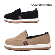 남녀공용 남성 남자 여성 여자 가죽 골프 라운딩 로퍼 신발 골프화