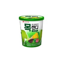 롯데 [캔디]목캔디 허브용기 122g 맛있는 달콤한간식 사무실간식 아이들간식, 30개