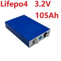 리튬 철 인산염 배터리 등급 A Lifepo4 3.2V 105Ah 12V 캠퍼 골프 카트 오프로드 차량 풍력 요트 에너지, [01] Lifepo4 3.2V 105Ah