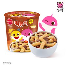 핑크퐁 아기상어 궁중(간장)떡볶이, 103g, 12개