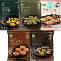 사옹원 명절 설날 추석 실속 제수세트 선물세트 가성비세트 5종 1번(동태전+깻잎전+한입아삭김치전+꼬치산적+계란옷입은고기완자)