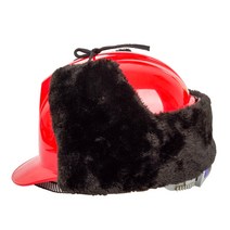 안전모 방한 귀덮개 방한용 덮개 내피 겨울용 귀도리 귀마개 용품 하이바 안전모용 33, 별도의 면 안감 1개헬멧 제외