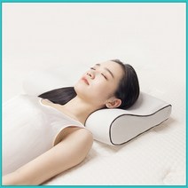 3D 메모리폼 베개 L 사이즈 + 커버 포함 메모리폼배개 얼굴 주름 예방 라돈 숙면, 단품