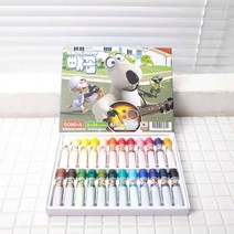 동아 수채화 그림 물감 24색 6000(빼꼼)