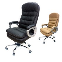 조립제품/사무용/책상의자/컴퓨터/사무실/게이밍/중역/성인/학생/피시방, 재규어 베이지(포켓스프링방석)