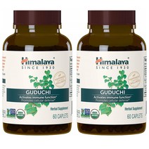 Himalaya Herbal Healthcare Guduchi 히말라야 구두치 700mg 60정 X 2팩