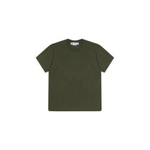 [오프화이트 키즈] [OFF WHITE] 남성 디아그 탭 프린트 반팔티 그린 QOF22MR