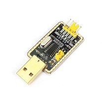 CH341T 모듈 USB To TTL CH341A 프로그래머 CH34 업그레이드 소형 와이어 브러시 플레이트 다운로드 STC 마이크로 컨트롤러 보드 CH340 DIY, CH340G-Golden yellow