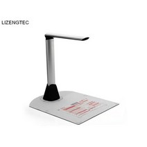 책스캔 북스캔 LIZENGTEC-비주얼 발표자 A4 접이식 고속 OCR 시각화 스캐너 5MP USB 이미지 북 문서 새로, 한개옵션0
