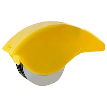 야채다지기 YUZZI veggie cutter Portable Shredder Cutter Garlic Mincer Stainless Steel Household Food Choo, Yellow