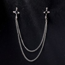 빈티지 브로치 앤틱 패션 진주 브롯지 정장브로치 뱃지소량제작 옷핀 프랑스자수브로치 뺏지 핀뱃지 브러찌 패션뱃지 가방뱃지 자석 리본큐빅 빈티지 라인석 크로스 브로치 카디건 셔츠