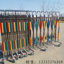 자바라 대문 스텐 이동식 바리게이트 철문 울타리, 7 m