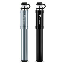 시그니처베이지 자전거 휴대용 펌프 공기주입기 YPZ136, 실버, 1개