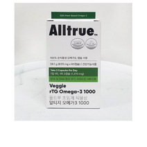 올트루 식물성 rTG 오메가3 1000 (635mg x 60캡슐), 올트루 rTG 오메가3 1000, 300캡슐, 60정
