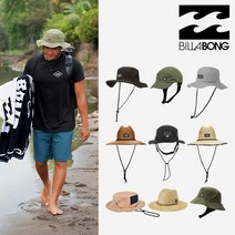 빌라봉 서핑 밀짚 모자 버킷 서프 캡, 01 서프햇 BLACK