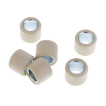 6pcs 바리에이터 롤러 무게 6.5g 16x13 gy6 50cc 80cc 엔진 스쿠터 바리에이터 드라이브 휠 어셈블리