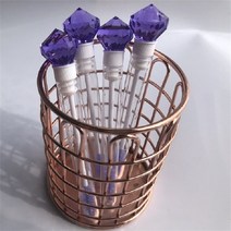 화장 브러쉬 메이크업 도구 튜브에 10 pcs 큰 다이아몬드 래쉬 브러쉬 일회용 속눈썹 스풀 마스카라 지팡, 한개옵션1, 07 10 pcs  Purple