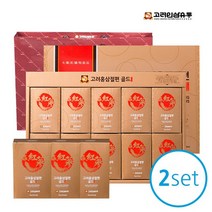 고려홍삼절편 골드 플러스 2set + 쇼핑백, 상세설명 참조, 01. 고려홍삼절편 골드 플러스 2set