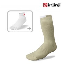 인진지 뉴 트레일러퍼포먼스 (트레일러+라이너세트) 발가락양말 스포츠양말, S, 올리브