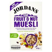 Jordans 조단스 후르츠 앤 넛 뮤즐리 620g 무슬리 시리얼 FruitNut Muesli, 1개