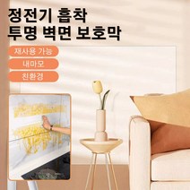 정전기 흡착 보호막 투명 필름지 정전기 흡착 보호막 투명 인테리어필름 고투명 대전방지 필름, 정전기 흡착 보호막 *6, 0.6*3m