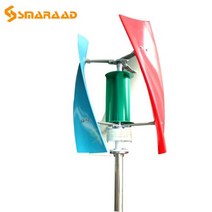 소형발전기 휴대용 캠용 저소음 발전기 실제 효율이 없는 에너지 풍차 1000W 1500W 12v 24v 수직 축 풍력 220v 출력 인버터 포함, 중국, 다색 + 풍력 터빈 전용+1500W